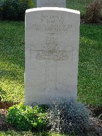 Salonika (Lembet Road) Military Cemetery - Tierney, T